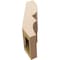 Ekena Millwork 5-inch W x 6-inch D x 10-inch H Ridgewood Rough Cedar Woodgrain TimberThane Knee Brace, Primed BRCUR05X06X10RIDRCPR - alternate 6